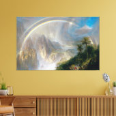 フレデリック教会 – 熱帯地方の梅雨1866 キャンバスプリント (インサイチュ (リビング))