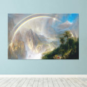 フレデリック教会 – 熱帯地方の梅雨1866 キャンバスプリント (インサイチュ (ウッドフロア))