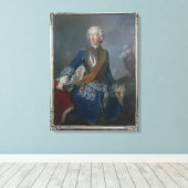 フレデリック皇太子II、c.1736 キャンバスプリント (インサイチュ (ウッドフロア))