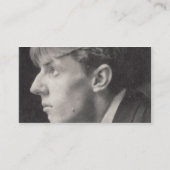 フレデリック著Aubrey Beardsley (1872-98年)のポートレート 名刺 (裏面)