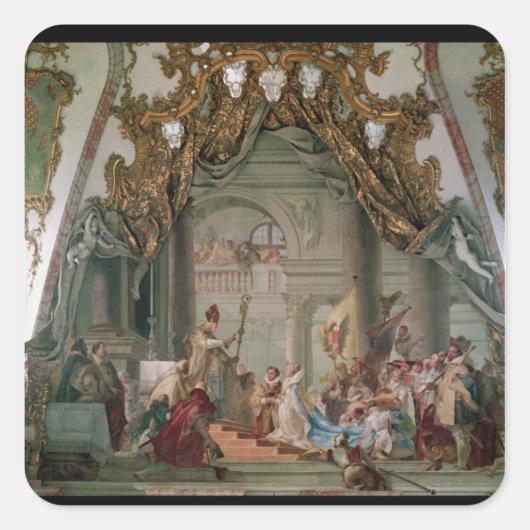 フレデリック1バルバロッサの結婚 スクエアシール (正面)