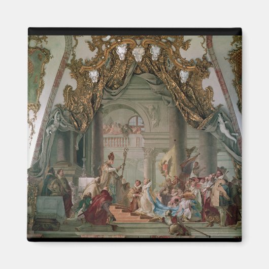 フレデリック1バルバロッサの結婚 マグネット (正面)