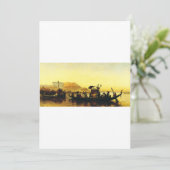 フレデリック・アーサーによるナイルのミイラの葬儀 招待状 (スタンド正面)