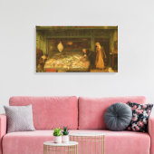 フレデリック・ウォーカーによる魚屋の店 キャンバスプリント (インサイチュ (リビング))