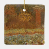 フレデリック・ウォーカーによる「アマチュア（コーチマン＆キャベツ）」 セラミックオーナメント (裏面)