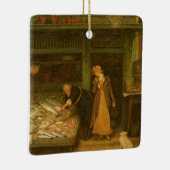 フレデリック・ウォーカーの魚屋の店 セラミックオーナメント (右)