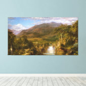 フレデリック・エドウィン教会によるアンデスのハート キャンバスプリント (インサイチュ (ウッドフロア))