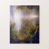 フレデリック・エドウィン教会の光の川 ジグソーパズル (縦)