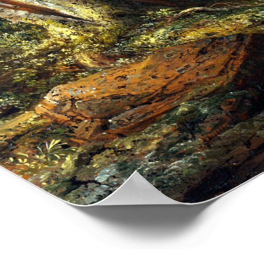 フレデリック・エドウィン教会の嵐 ポスター (角)