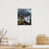 フレデリック・エドウィン教会の嵐 ポスター (キッチン)