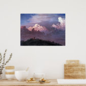 フレデリック・エドウィン教会の雲の中のオラナ ポスター (キッチン)