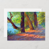 フレデリック・エドウィン教会の風景 ポストカード (正面/裏面)