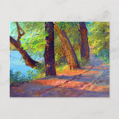 フレデリック・エドウィン教会の風景 ポストカード (正面)