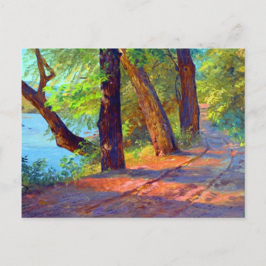 フレデリック・エドウィン教会の風景 ポストカード (正面)