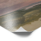 フレデリック・エドウィン教会 – ハドソン渓谷の夕日 フォトプリント (角)