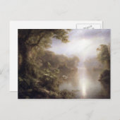 フレデリック・エドウィン教会 – 熱帯の朝 ポストカード (正面/裏面)