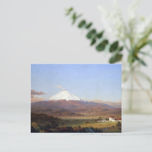 フレデリック・エドウィン教会 – Cotopaxiエクアドル ポストカード (スタンド正面)