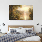 フレデリック・エドウィン教会 – EL RIO DE LUZ - 1877 - キャンバスプリント (インサイチュ (寝室))