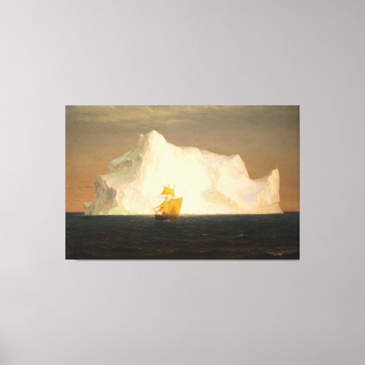 フレデリック・エドウィン教会 – THE ICEBERG - 1891 - キャンバスプリント (正面)