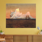 フレデリック・エドウィン教会 – THE ICEBERG - c.1875- キャンバスプリント (インサイチュ (リビング))