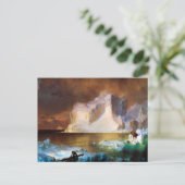 フレデリック・エドウィン・チャーチによる氷山 ポストカード (スタンド正面)