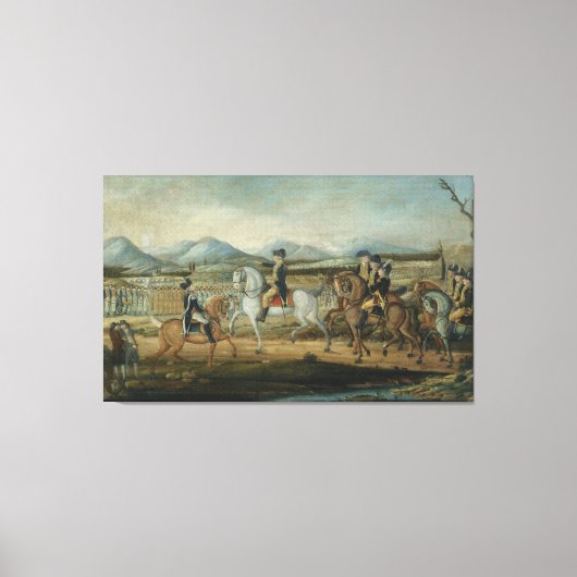 フレデリック・ケンメルメイヤーによるウイスキーの反乱 キャンバスプリント (正面)