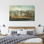 フレデリック・ケンメルメイヤーによるウイスキーの反乱 キャンバスプリント (インサイチュ (寝室))