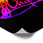 フレデリック・ショパンの署名 ポスター (角)