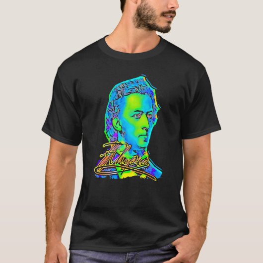 フレデリック・ショパンクラシカル音楽 Tシャツ (正面)