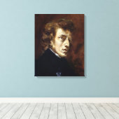 フレデリック・ショパン1838 キャンバスプリント (インサイチュ (ウッドフロア))