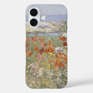 フレデリック・チャイルド・ハッサムによるセリア・サクスターの庭 iPhone 16ケース
