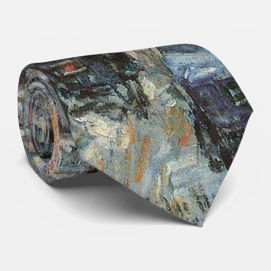 フレデリック・チャイルド・ハッサムによる『57丁目の旗』 ネクタイ (ロール)