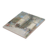 フレデリック・チャイルド・ハッサムの『ワシントン・アーチ、春』 タイル (側面)