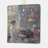 フレデリック・チルドハサムによる即興演奏 セラミックオーナメント (左)