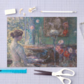 フレデリック・チルドハサムによる即興演奏 薄葉紙 (クラフト)