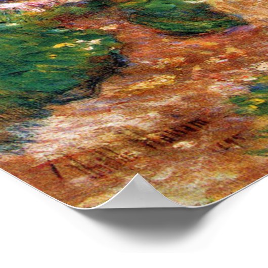 フレデリック・チルドハサムによる漁師のコテージ ポスター (角)