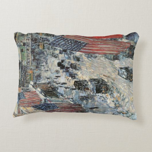 フレデリック・チルドハサムによる57通りのフラグ アクセントクッション (裏面)