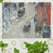 フレデリック・チルドハサムによる57通りのフラグ キッチンタオル (折り畳み)