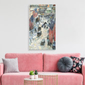 フレデリック・チルドハサムによる57通りのフラグ キャンバスプリント (インサイチュ (リビング))