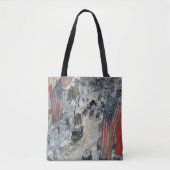 フレデリック・チルドハサムによる57通りのフラグ トートバッグ (正面)