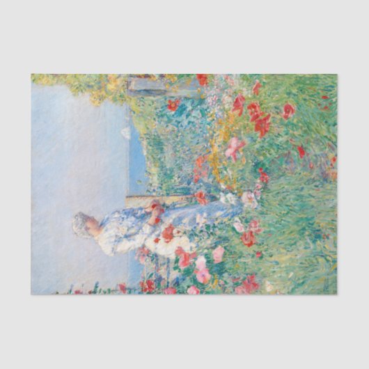 フレデリック・チルドハサムの庭で 薄葉紙 (正面)