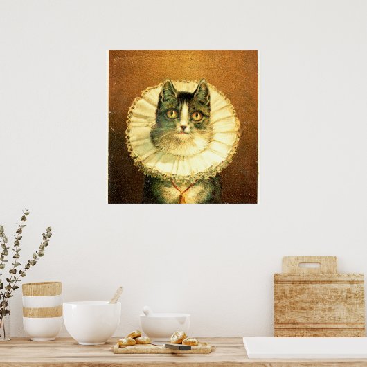 フレデリック・ディールマンの未亡人は、典型的なキッチアート ポスター (キッチン)