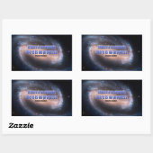 フレデリック・ド感動的ウグラス引用文「進捗」 長方形シール (シート)