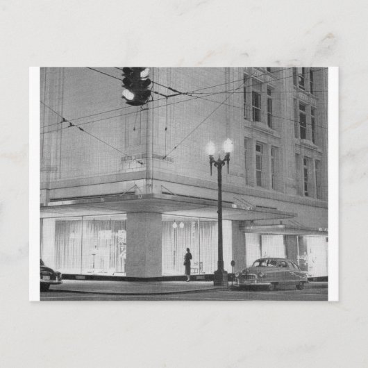 フレデリック&ネルソン、夜景c1952 ポストカード (正面)