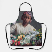 フレデリック・バジル – 牡丹の若い女性 エプロン (正面)