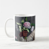 フレデリック・バジル – 牡丹の若い女性 コーヒーマグカップ (左)