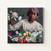 フレデリック・バジル – 牡丹の若い女性 ノートブック (裏面)