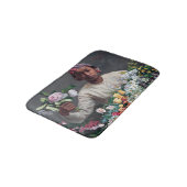 フレデリック・バジル – 牡丹の若い女性 バスマット (アングル)