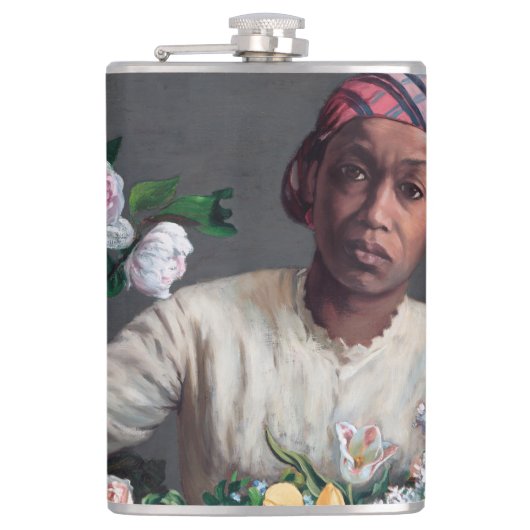 フレデリック・バジル – 牡丹の若い女性 フラスク (正面)