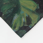 フレデリック・バジル – 牡丹の若い女性 フリースブランケット (角)